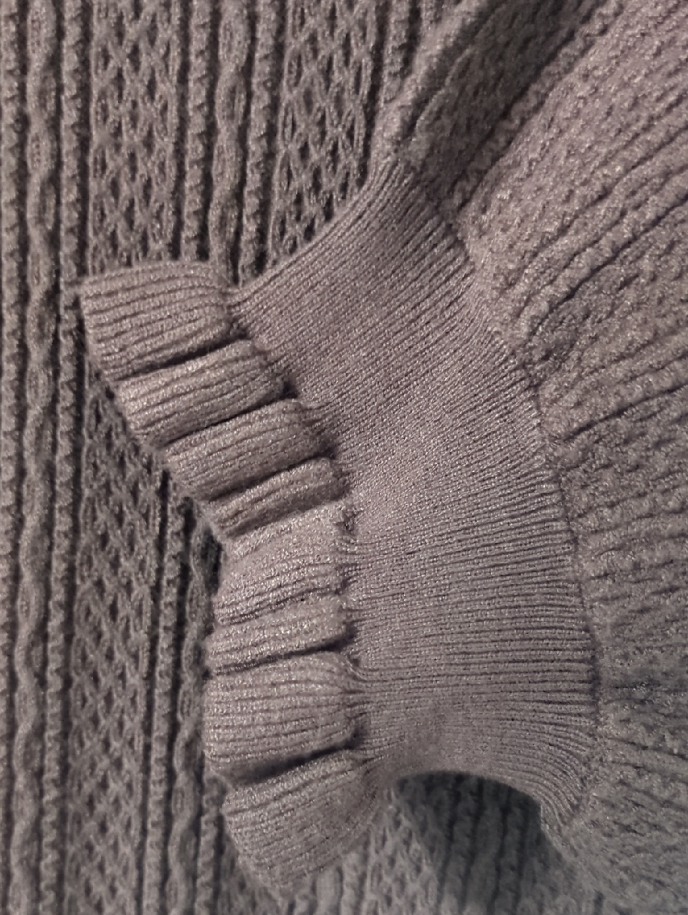 Sezane Adele Jumper In Chocolate, Size XS - Picture 6 of 10